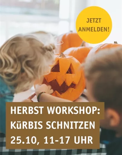 Kinder Workshop - Kürbisschnitzen 