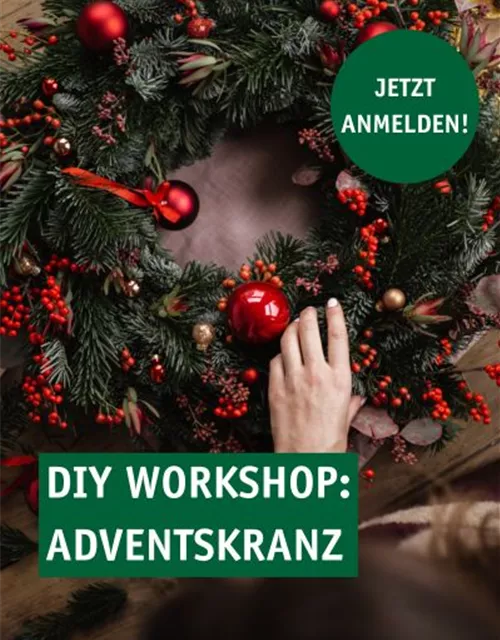 Adventskranz Workshop - Online Ticket