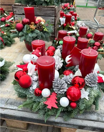 Adventsfloristik
